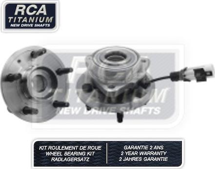 RCA France RCAK1368 - Kit cuscinetto ruota autozon.pro