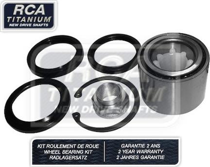 RCA France RCAK1376 - Kit cuscinetto ruota autozon.pro