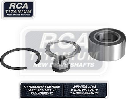 RCA France RCAK1258 - Kit cuscinetto ruota autozon.pro