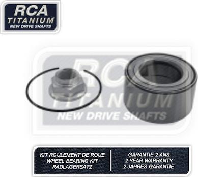 RCA France RCAK1233 - Kit cuscinetto ruota autozon.pro