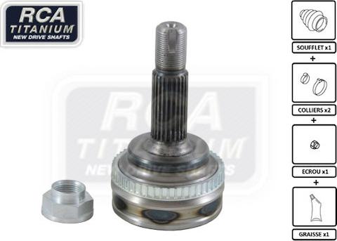 RCA France TO33A - Kit giunti, Semiasse autozon.pro