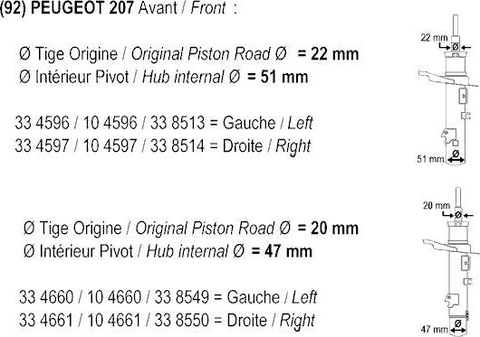 Record France 104596 - Ammortizzatore autozon.pro