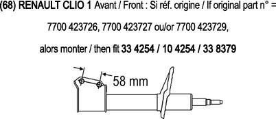 Record France 104254 - Ammortizzatore autozon.pro