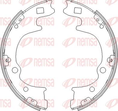 Remsa 4496.00 - Ganascia freno autozon.pro