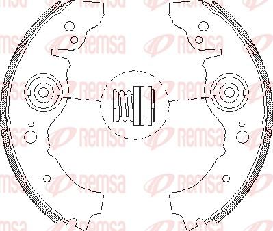 Remsa 4032.00 - Ganascia freno autozon.pro