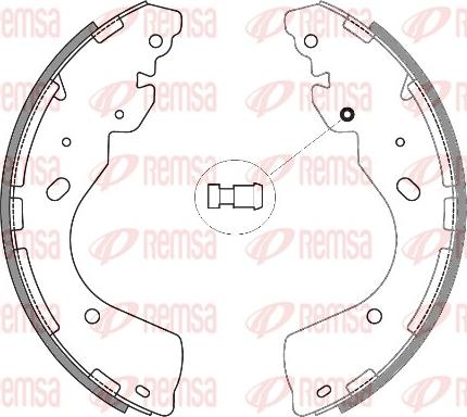 Remsa 4246.00 - Ganascia freno autozon.pro