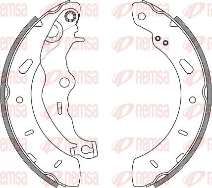 Remsa 4256.00 - Ganascia freno autozon.pro