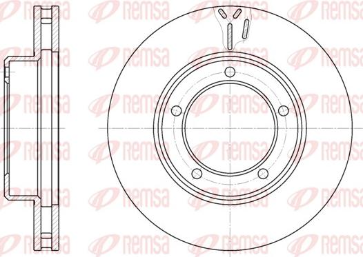 Remsa 6945.10 - Discofreno autozon.pro