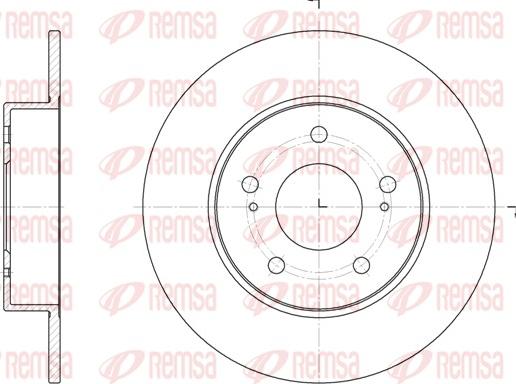 Remsa 6909.00 - Discofreno autozon.pro