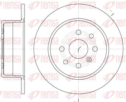 Remsa 6454.00 - Discofreno autozon.pro