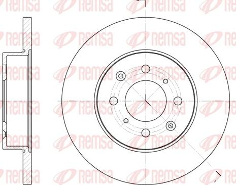 Remsa 6451.00 - Discofreno autozon.pro