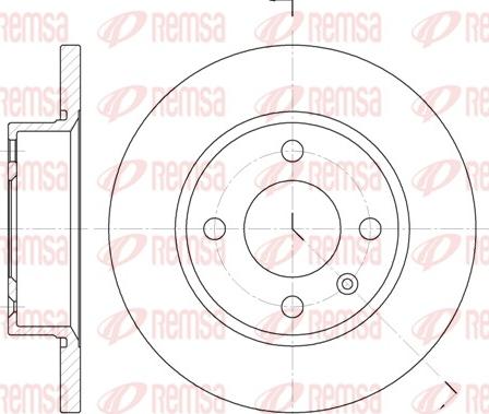 Remsa 6425.00 - Discofreno autozon.pro