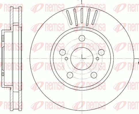 Remsa 6541.10 - Discofreno autozon.pro