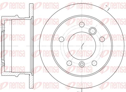 Remsa 6565.00 - Discofreno autozon.pro