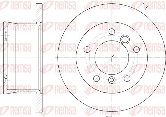 Remsa 6566.00 - Discofreno autozon.pro