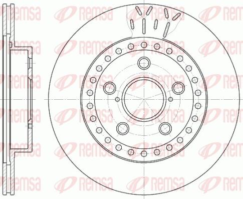 Remsa 6561.10 - Discofreno autozon.pro