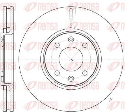 Remsa 6587.10 - Discofreno autozon.pro