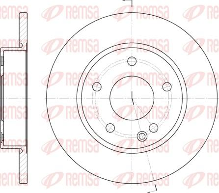 Remsa 6526.00 - Discofreno autozon.pro