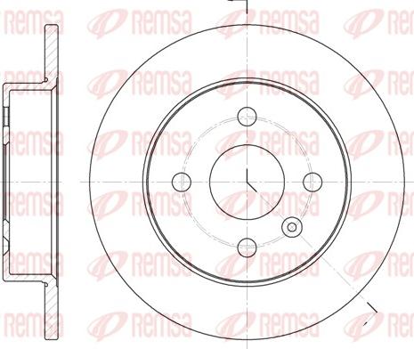 Remsa 6570.00 - Discofreno autozon.pro