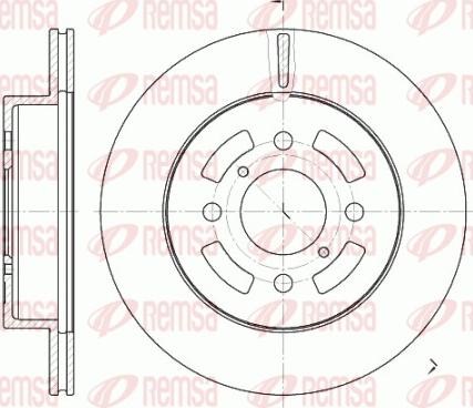 Remsa 6642.10 - Discofreno autozon.pro