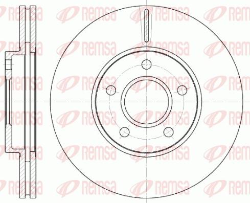 Remsa 6662.10 - Discofreno autozon.pro