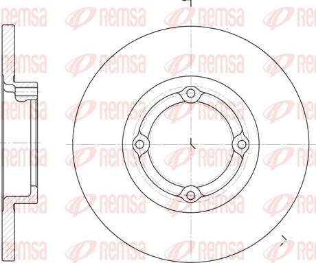 Remsa 6606.00 - Discofreno autozon.pro