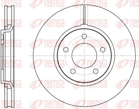 Remsa 6602.10 - Discofreno autozon.pro