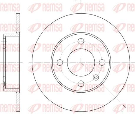 Remsa 6616.00 - Discofreno autozon.pro