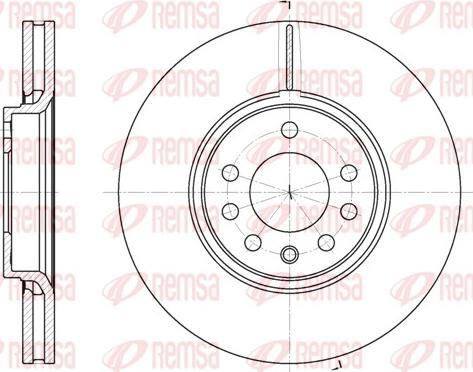 Remsa 6687.10 - Discofreno autozon.pro