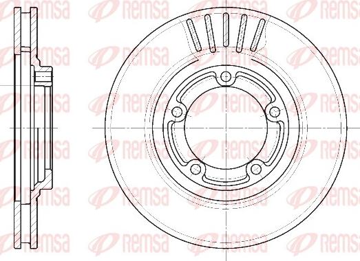 Remsa 6636.10 - Discofreno autozon.pro