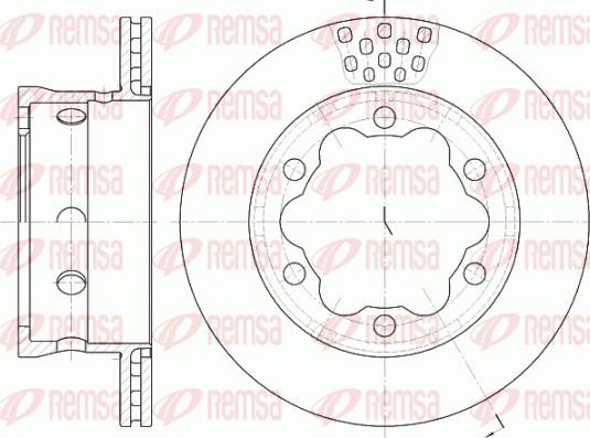 Remsa 6623.10 - Discofreno autozon.pro