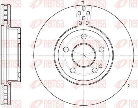 Remsa 6679.10 - Discofreno autozon.pro