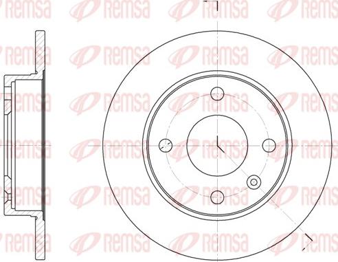 Remsa 6094.00 - Discofreno autozon.pro