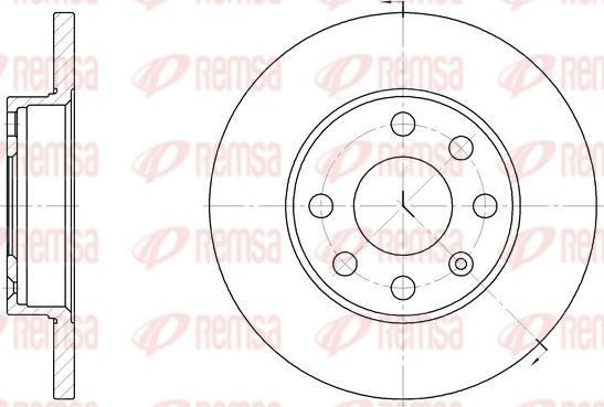 Remsa 6059.00 - Discofreno autozon.pro