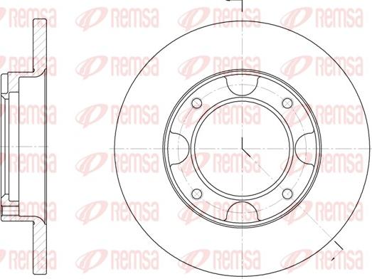 Remsa 6039.00 - Discofreno autozon.pro