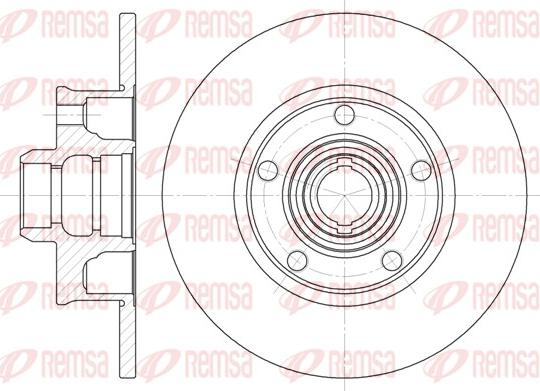 Remsa 6025.00 - Discofreno autozon.pro