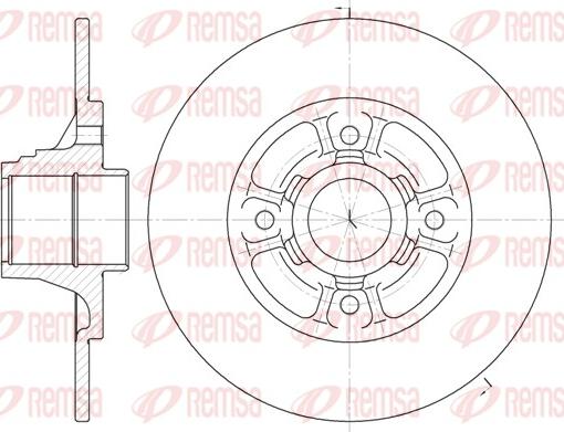 Remsa 6073.00 - Discofreno autozon.pro