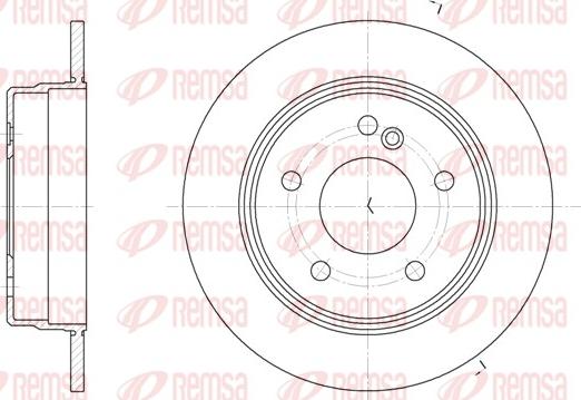 Remsa 6193.00 - Discofreno autozon.pro