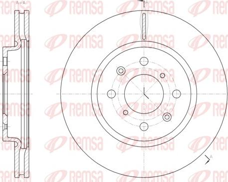 Remsa 61481.10 - Discofreno autozon.pro