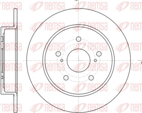 Remsa 61425.00 - Discofreno autozon.pro