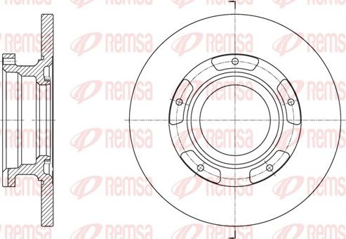 Remsa 61564.00 - Discofreno autozon.pro