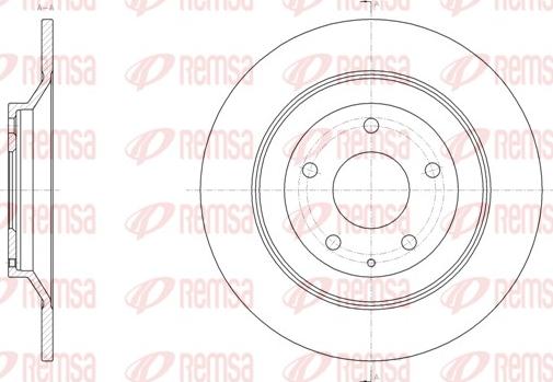 Remsa 61518.00 - Discofreno autozon.pro