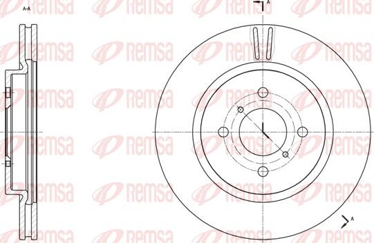 Remsa 61538.10 - Discofreno autozon.pro