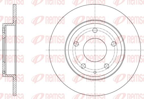 Remsa 61575.00 - Discofreno autozon.pro