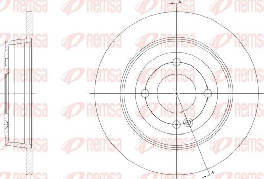 Remsa 61570.00 - Discofreno autozon.pro