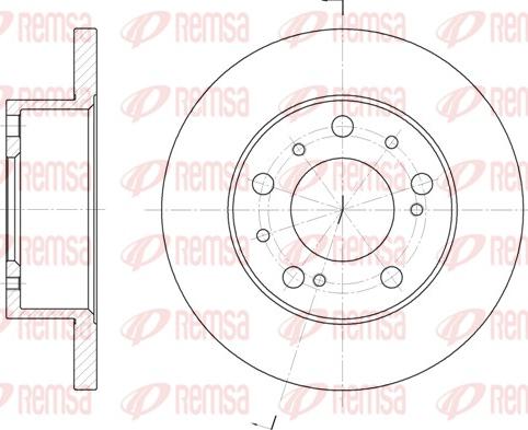 Remsa 6169.00 - Discofreno autozon.pro