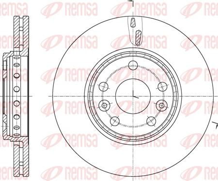 Remsa 61655.10 - Discofreno autozon.pro