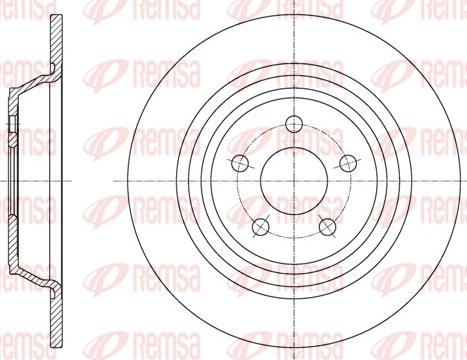 Remsa 61604.00 - Discofreno autozon.pro