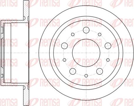 Remsa 61057.00 - Discofreno autozon.pro