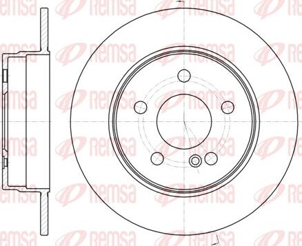 Remsa 61069.00 - Discofreno autozon.pro